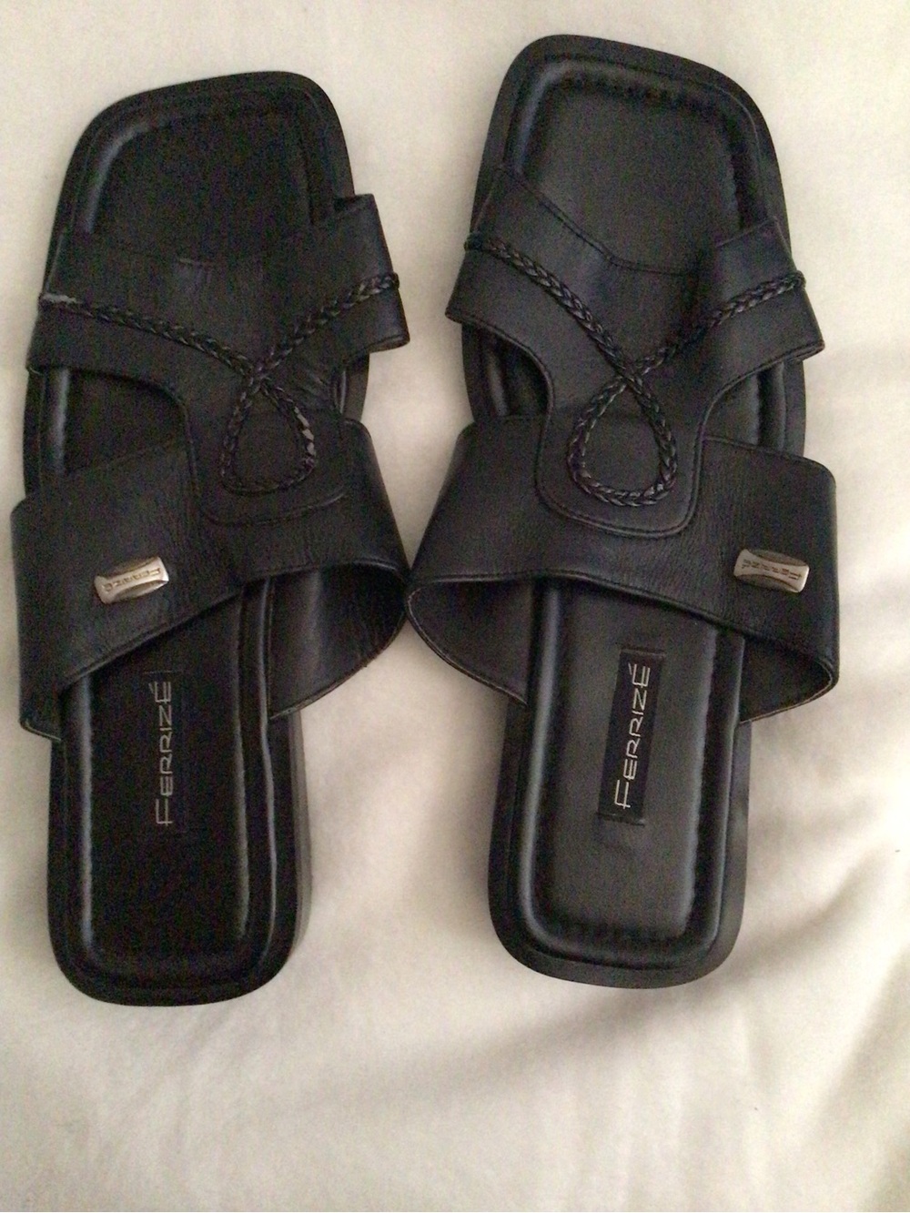 Men's Black Slide Sandals